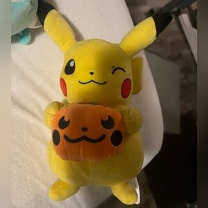 Pikachu Halloween Stuffed Animal
